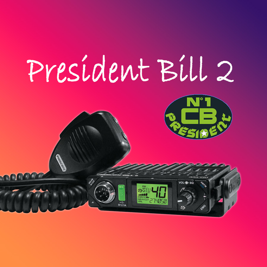 President Bill 2 CB Radio Review, Service Menu, Power